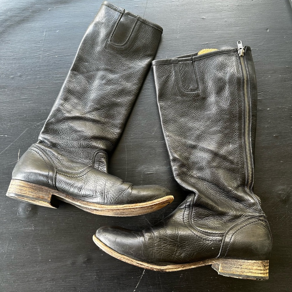 Frye Black Leather Women’s Boots